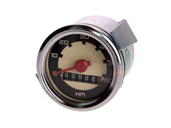 Tachometer 48mm Elfenbein